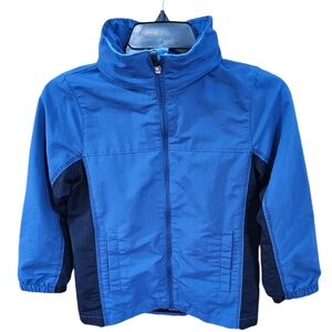 EUC. Land's End Kids Jacket with Hidden Hood. Girl. Size S. 7-8